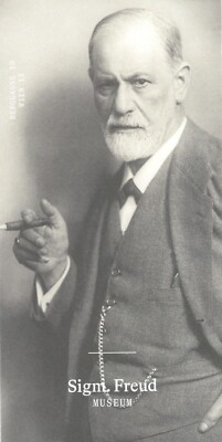 SIGMUND FREUD MUSEUM BERGASSE 19 WIEN Wien Psychologenhaus PROSPEKT POSTER