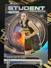 2024 Prizm CAITLIN CLARK Student Orientation Silver Prizm RC Iowa ROOKIE SP