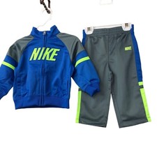 NIKE LITTLE BOYS TRICOT 2 PIECES JACKET  PANT SET SIZE 12MOS NWT