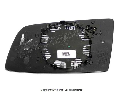 BMW E61 RIGHT Heated Door Mirror Glass OEM S-TEC + 1 YEAR WARRANTY