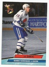 JOE SAKIC 1992-93 FLEER ULTRA CARD MINT CONDITION