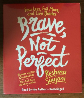 Brave, Not Perfect by Reshma Saujani - Audio Book CD - Unabridged - NEW!!