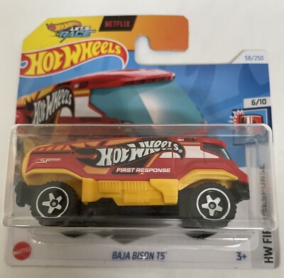 Hot Wheels BAJA BISON First Response 2024 58/250 6/10 HW First Response HTD29