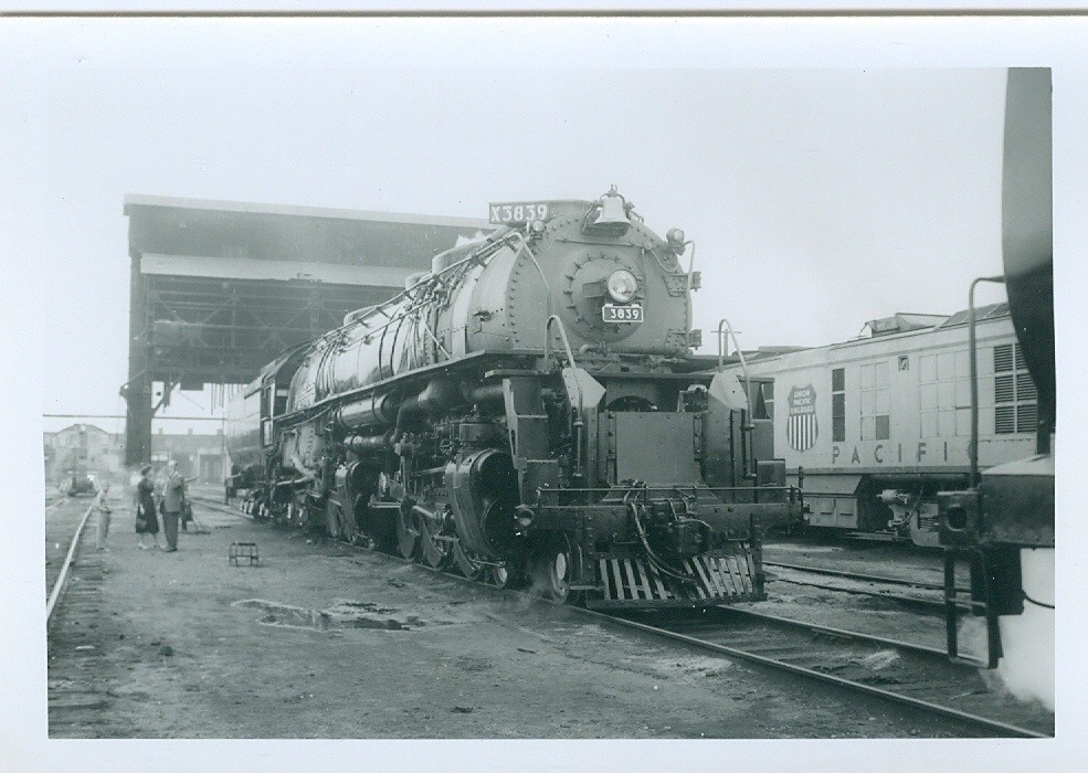 Vintage UP-Union Pacific #3839 Challenger 4-6-6-4 steam