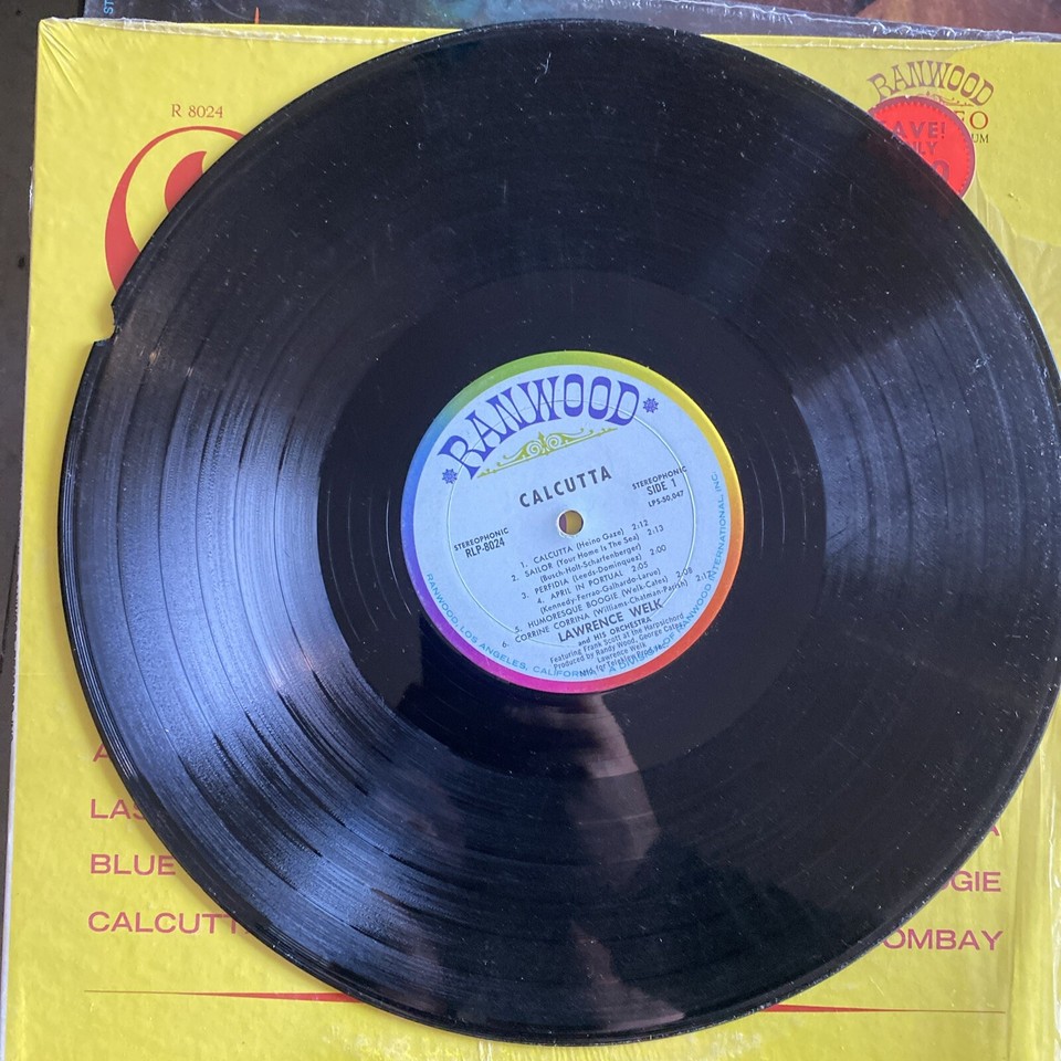 Lawrence Welk & His Orchestra Calcutta Ranwood R100 7" Single VG