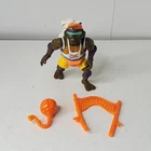VTG TMNT Spike n Volley Don Sewer Spitting Original Ninja Turtles w/Accessories