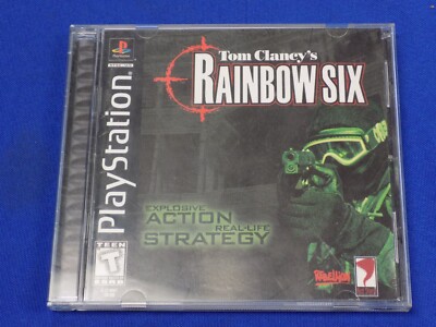 Jeu Tom Clancy's Rainbow Six Sur Sony PS1 - Complet En Français
