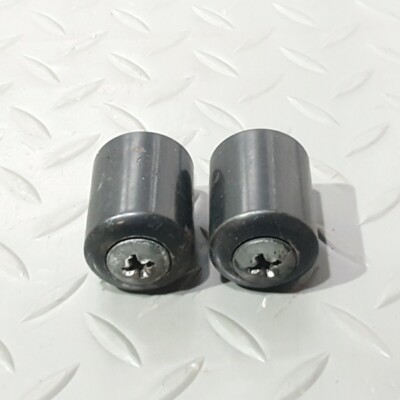   Kawasaki EX 250R Ninja 2008 - 2012 Lenkerenden Bar End Gewichte schwarz Paar  