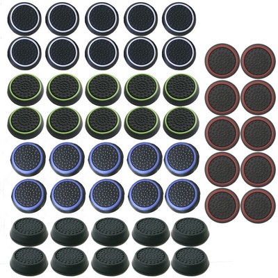 10x Analog Controller Thumb Stick Grip Thumbstick Cap Cover For PS4 XBOX ONE 360