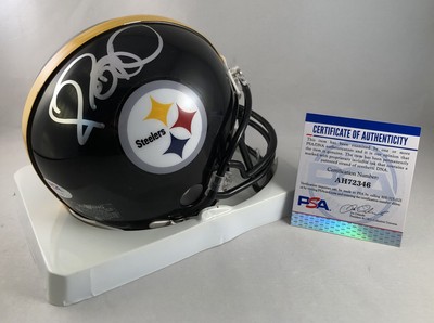 jerome bettis signed helmet