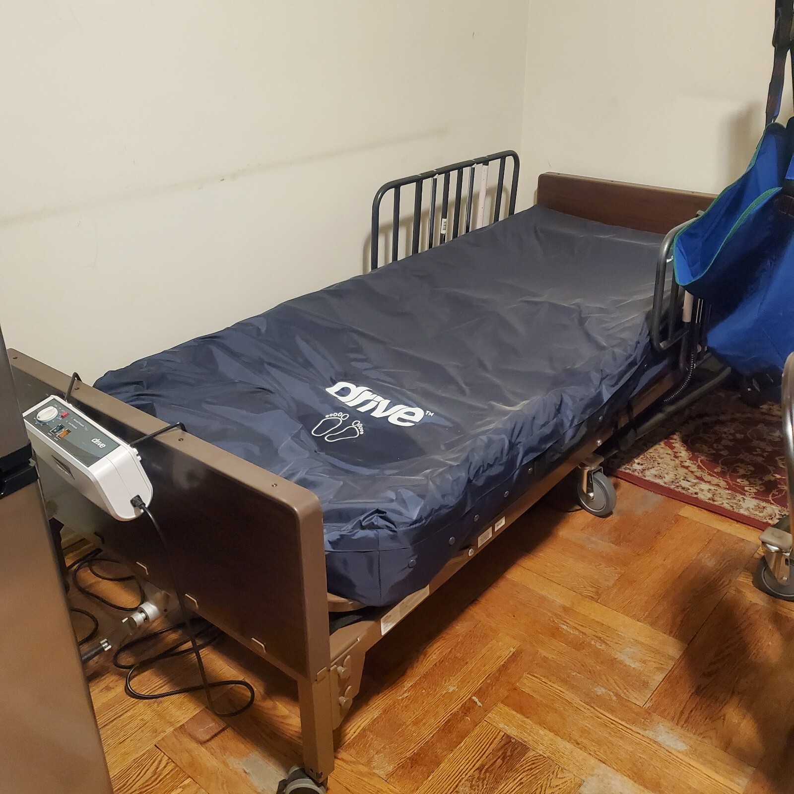 Medline Medical Semi Electric Homecare Hospital Bed With mattress and