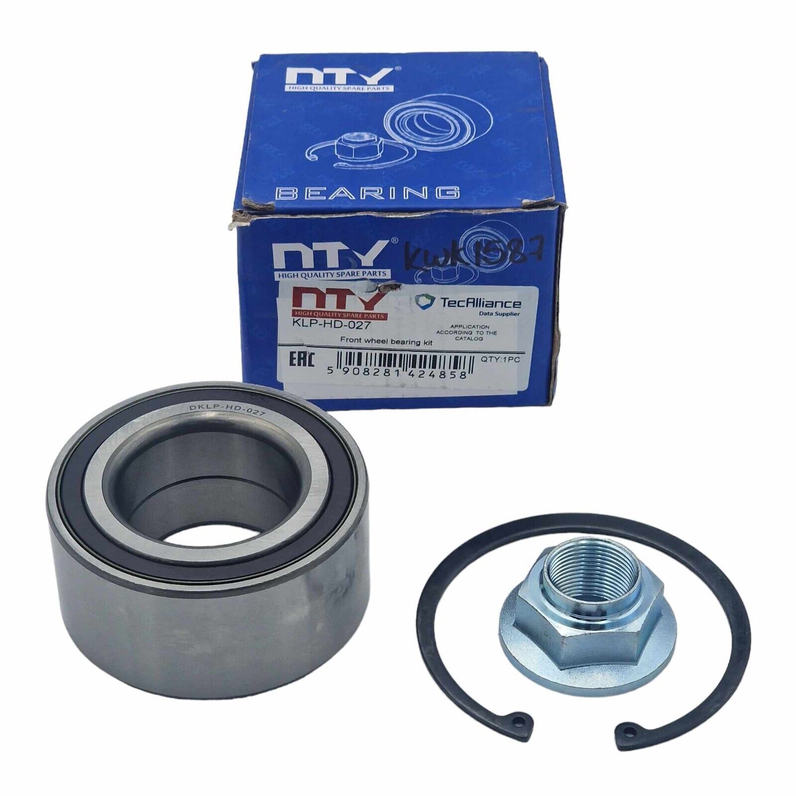 Fits NTY KLP-HD-027 WHEEL BEARING KIT FRONT - Image 7