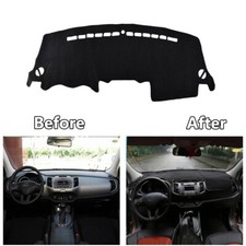 For Kia Sportage R 2011-2015 Car Interior Dashboard Dash Mat Pad Sun Cover Black