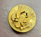 Pre WW2 US Military Army Eagle Insignia Emblem Hat Cap Pin Enlisted N.S. Meyer