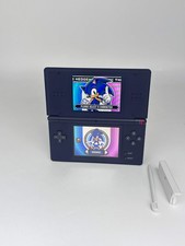 Nintendo DS Lite USG-001 Blue Console 470 w/ Stylus Bottom Light Yellow Tint AS