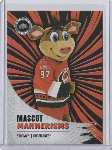2025-2026 Upper Deck Stormy Carolina Hurricanes Mascot Mannerisms Card #M4 Mint