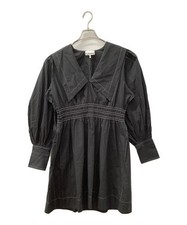 GANNI                    Long-sleeved dress black