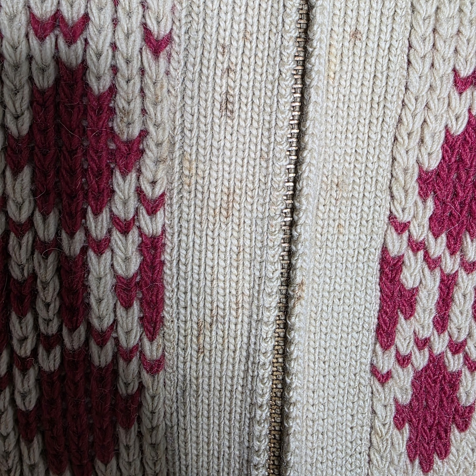 Vintage Pendleton Westerly Zip Front Cardigan Leb… - image 5