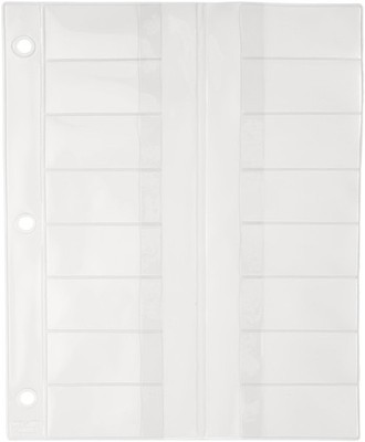 SP Bel-Art Microscope Slide Holder Pages; 8½ x 10½ in. (Pack of 10) (F44171-0...