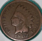 1902 Indian Head Cent **Free Shipping**