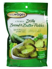 Zesty Bread and Butter Pickles Mix, 6.2 Ounce (Pack of 6)