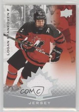 2021 Upper Deck Team Canada Juniors Jersey Logan Stankoven #27 06x7