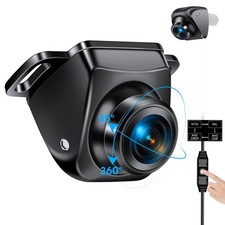 Retrocamera Auto 360° Rotante Ahd 1080p 720P Ntsc Pal 3 Metodi di Montaggio Visi - Miniatura 1