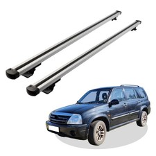 Dachträger passend für SUZUKI GRAND VITARA ab Baujahr 2000-2006 V1 in silber