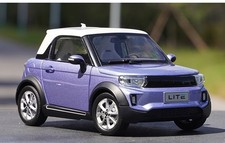 1/18 Scale BAIC BJEV LITE afcfox Purple Diecast Car Model Toy Collection Gift NI