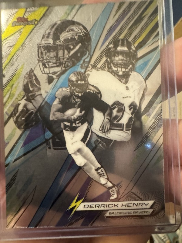 2025 Topps Finest Football Derrick Henry Power Kings