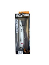 Savage Gear RevMag Walker 12cm 25g White Flash Floating Topwater Rattle Lure