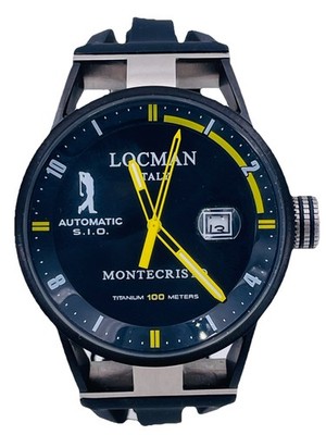 Locman Montecristo Automatik Uhr 511KKY/820 Wr100m sehr reduziert neu