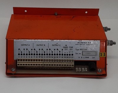 Alimak AB TYPE 9013 014 Control / Safety Monitoring Module