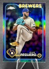 2024 Topps Chrome Update Series - Elvis Peguero #USC63 Refractor