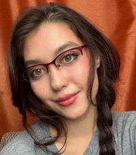 New SCOTT HARRIS SH 600 C2 Semi-Rimless Cat Eye 48mm Women's Eyeglasses Frame .