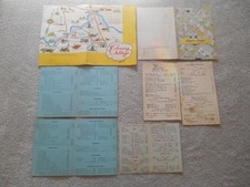 Canary Cottage Memorabilia (maps, menus)