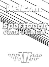 WELLCRAFT SPORTBOAT 1996 OWNERS MANUAL REPRINTED COMB BOUND