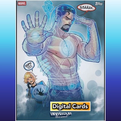 Topps Marvel Collect Invisible! Tony Stark Motion Epic