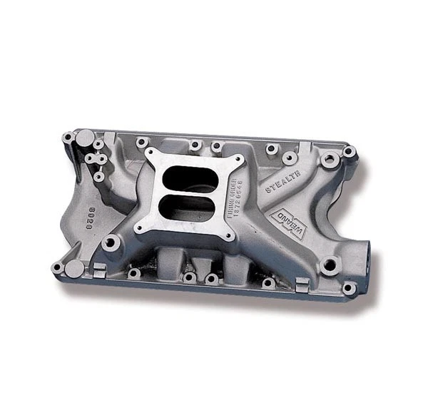 Weiand 8023WND, One Natural Aluminum Fits Ford 351W Stealth Performance Parts - Image 3 of 4