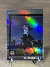 2025 Panini Caitlin Clark Chronicled Golf On Course For Greatness Holo Foil #52