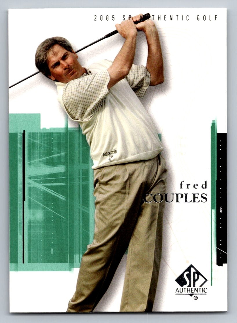 2005 UPPER DECK SP GOLF CARD #6 FRED COUPLES
