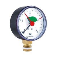 "Afriso Manometer 0-4 Bar, Senkrecht 63911 GehäUse 63Mm Durchmesser, 1/4\""