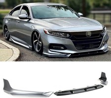 Front Bumper Lip Splitter Kit For 2018-2020 Accord Sliver Yf Style Front Bumper Lip Splitter Kit For 2018-2020 Accord Sliver Yf Style