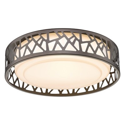 Flush Mount Ceiling Light, 12 inch 15W LED Dimmable Lighting Fixture, 3000K W...