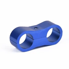 6AN Hose Separator Clamp - Fuel line Mounting Clamps for 3/8 Brake Line