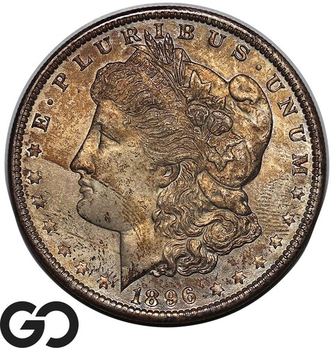 1896 Morgan Silver Dollar Coin