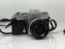 Nikkormat EL 35mm Film Camera w/ Nikkor 50mm f/1.4 Lens Nikon F Mount