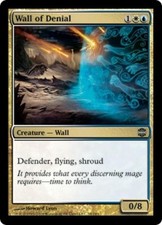 Wall of Denial - Light Play MTG Alara Reborn