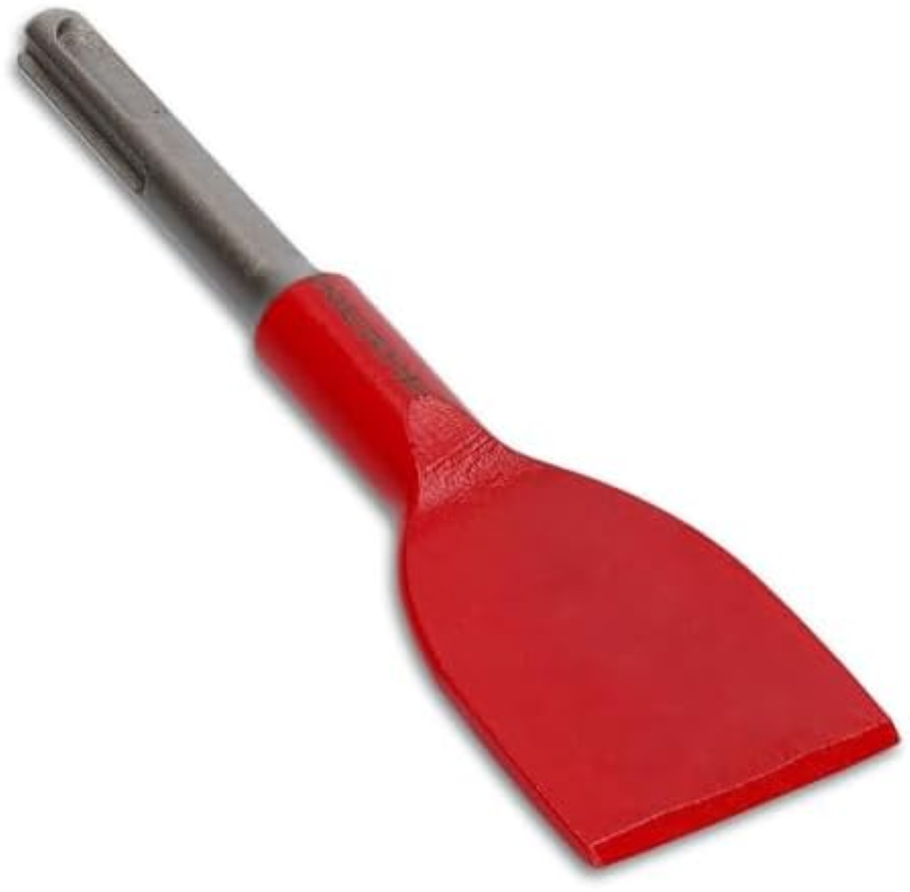 WERHEÂ® Scalpello SDS Plus 40 x 150 - Scalpello piatto per scalpellare il calces