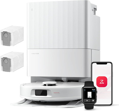 Roborock Qrevo Serie Saugroboter Mit Wischfunktion, 8000Pa Saugkraft(Verbessert 